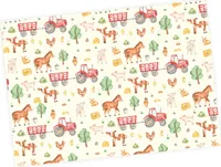 5 Bögen Geschenkpapier Bauernhof - 1,60€/qm - 84,1 x 59,4 cm