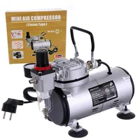 Bezolejový airbrush kompresor pro modelování s filtrem a manometrem AS18-2