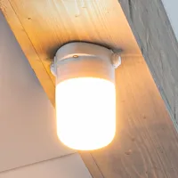 Porzellan Saunaleuchte E27 IP54 mit Glaskuppel