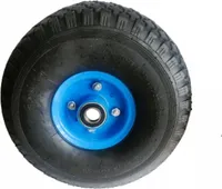 Schubkarrenrad 4.00/ 4 - 2PR Sackkarrenrad Schubkarre Rad Ersatzrad Luftrad