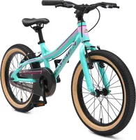 BIKESTAR Kinder Fahrrad MTB ab 5 Jahre | 18 Zoll Alu Mountainbike Kinderrad | Mint