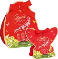 Lindt Lindor mały prezent wielkanocny mini czekoladowe jajka mleczne 67g