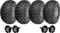 22x11.00-8 Twin Axle Utility ATV Quad Trailer Kit kolesá nápravy kapacita 1800kgs