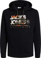 Jack & Jones Luke Sweat Hood  Schwarz - Große M