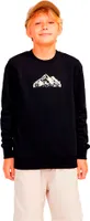 Jack & Jones Mountain Logo Sweatshirt Schwarz 10 Years Junge Schwarz 10 Years