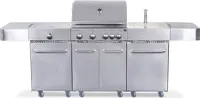 G21 G21 Arizona Gasgrill, BBQ Küche Premium Line 6 Brenner + er Druckminderer G21-6390330