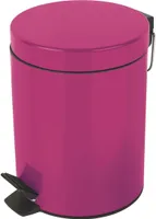 Spirella Kosmetikeimer "Sydney Pink" Mülleimer Treteimer Abfalleimer - 3 Liter – mit herausnehmbaren Inneneimer