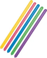 100 Modellierballons sortiert