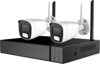 Zestaw kamer WLAN Secutek SLG-LW2MC82B1 - kamera 2x2MP, NVR