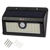 LED Sensor-Leuchte Akku Solar Bewegungsmelder Außenleuchte Solarleuchte 300 lm