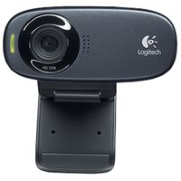 Logitech HD Webcam C310, 5 MP, 1280 x 720 Pixel, 30 fps, USB, Schwarz, Clip