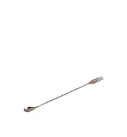 Barlöffel mit Gabel aus Edelstahl Länge 30 cm