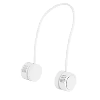 Prenosný a skladací krčný ventilátor s funkciou aromaterapie, USB nabíjanie, kompaktný na cesty, ideálny na leto, do kancelárie a na cestovanie.