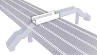 Carrera 20021120 - Fußgängerbrücke Erweiterungsset