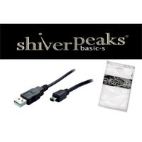 shiverpeaks BS77165, 5 m, USB A, Mini-USB B, USB 2.0, 480 Mbit/s, Schwarz