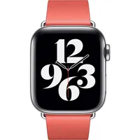 Apple Watch 2 - 38 mm, Watch 10 - 42 mm, Watch 38 mm, Watch 3 - 38 mm, Watch 1 - 38 mm, Watch 8 - 41 mm, Watch 9 - 41 mm, Watch 6 - 40 mm, Watch SE 2022 - 40 mm, Watch 7 - 41 mm, Watch 40 mm, Watch 4 - 40 mm, Watch 41 mm, Watch 5 - 40 mm, Watch SE 2023 - 40 mm, Watch SE - 40 mm Band: Leather Band Modern Buckle