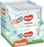 Huggies Feuchttücher Baby Wipes Babytücher Natural Sensitive 12 x 48 Tücher