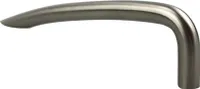Möbelgriff Modell Cleveland ø 10mm massiv Edelstahl La 128mm matt gebürstet