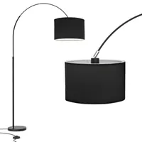 ANTEN Stehleuchte, LED Standleuchte, mit E27 Glühbirne, Stehlampe mit Fußschalter, Leselampe für Wohnzimmer Schlafzimmer Büro, 9W