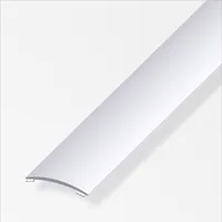alfer Übergangsprofil 2 m, 30 x 5 mm Aluminium eloxiert silber