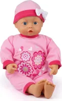 Bayer Design 93863AB - Funktionspuppe First Words Baby mit 24 Lauten, 38 cm, rosa