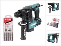 Makita DHR 171 Z Akumulatorowa wiertarko-wkrętarka udarowa 18 V 1,2 J SDS plus Brushless + 5-częściowy zestaw wierteł - bez akumulatora, bez ładowarki