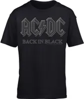 AC/DC - Tričko "Back In Black" pre mužov/dámy Uni PH2604 (M) (Black)