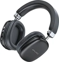 Awei Słuchawki Nauszne Bluetooth At7 Czarny/Black