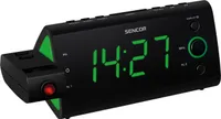 SENCOR SRC 330 GN - Rádiobudík s projekciou, digitálny tuner, teplomer, kalendár, alarm, funkcia víkend, budenie rádiom