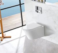 randloses Wand WC Galve Soft-Close Sitz Domino Lavita Vorwandelement-Set 