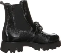 Paul Green Chelsea Boots - Schwarz Glattleder Größe: 39 Normal