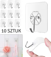 Samolepiace háčiky 10 ks