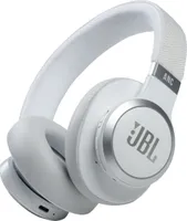 Słuchawki przewodowe i bezprzewodowe JBL LIVE 660 NC Headband Music Bluetooth Biały