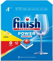 Tablety do myčky Finish Power Essential s citronovou vůní, 42ks