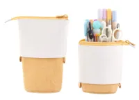 OEM - Školní penál 2v1 tuba sáček žlutý