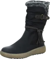 BOXX Damen-Schaftstiefel-Winterstiefel Schwarz, Farbe:schwarz, EU Größe:40