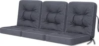 PillowPrim Polštář na zahradní lavici Polštář na zahradní houpačku Modulární polštář Polštář na křeslo Námořnická modrá Šířka 150 cm