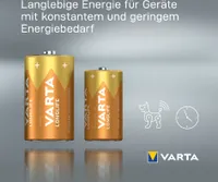 2 VARTA Batterien LONGLIFE Baby C 1,5 V