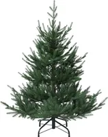 VIVANNO Weihnachtsbaum Polyethylen FICHTE, Grün - 110x130 cm