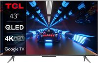 TCL 43C735 QLED Fernseher 109,2 cm (43 Zoll) 4K Ultra HD Smart-TV WLAN Schwarz