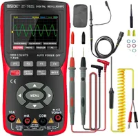 multimeter osciloskop 2 v 1, šírka pásma 10 MHz, vzorkovacia frekvencia 48 msa/s, farebný displej IPS