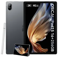 OSCAL Pad 15 Tablet 10,36 Zoll mit Touchstift und hüller, 16GB RAM+256GB ROM, Android 13, 8280mAh Akku, 16MP+13MP Kamera, Dual SIM 4G, 5G WiFi, Grau