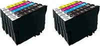 Tisanto 10 Druckerpatronen Set kompatibel zu Epson 603XL XP2100 XP3100 XP4100 WF2810 WF2830 WF2850