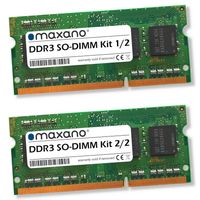 Maxano 8GB Kit 2x 4GB RAM für Lenovo ThinkPad T410 (PC3-10600 SO-DIMM Arbeitsspeicher)