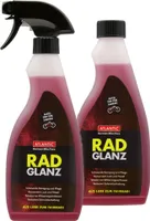 Atlantic Radglanz Sprühflasche 500ml Fahrrad + Nachfüllung Lack Metall Reinigung
