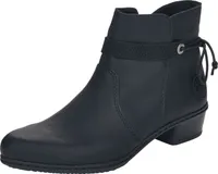Rieker Damen Stiefeletten Blockabsatz Kurzstiefel Y0782, Größe:39 EU, Farbe:Schwarz