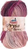 100g Farbverlaufsgarn Pryia Polyester Glitzereffekt Stricken Häkeln