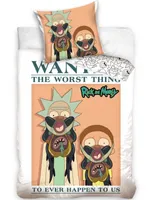 Rick and Morty Bettbezug Gesucht 140 x 200 cm - 70 x 90 cm