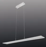 LED-Pendelleuchte / silber