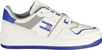 TOMMY HILFIGER MĘSKIE BUTY SPORTOWE BIAŁE: Kolor - Biały, Rozmiar - 46 Rozmiar: 46 Kolor: Biały